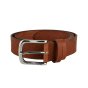 GIANMARCO VENTURI Men's Belt in Genuine Leather Without Stitching, Made In Italy, Can Be Shortened — view 10