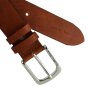 GIANMARCO VENTURI Men's Belt in Genuine Leather Without Stitching, Made In Italy, Can Be Shortened — view 16