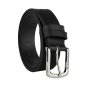 GIANMARCO VENTURI Ceinture Homme en Cuir Véritable Sans Coutures, Made In Italy, Raccourcissable — vue 17