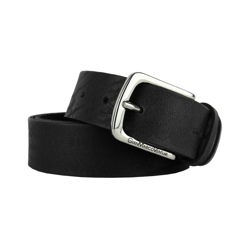 GIANMARCO VENTURI Ceinture Homme en Cuir Véritable Sans Coutures, Made In Italy, Raccourcissable — vue 19