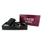 COVERI, Estuche de Regalo para Hombre, Parure, Set con Cartera y Cinturón Ajustable, Sin Níquel — vista frontal