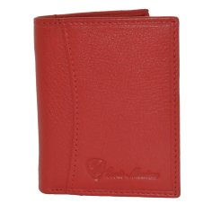 CONTE MASSIMO, Mini-Geldbörse Herren Damen, Echtes Leder, Klein und Schlank 2