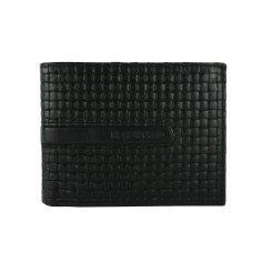 Biagiotti Men's Wallet In Genuine Leather, With Coin Pocket And Gift Box, Design16