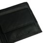 BIAGIOTTI HOMME, Portefeuille Homme en Cuir Véritable, Avec Porte-Monnaie et Boîte Cadeau Design21 — détail logo