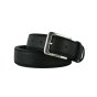 Lancetti, Men's Belt PU Exterior Leather Lining, Can Be Shortened With Tin Gift Box 30 — back view