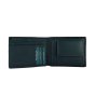 Gianmarco Venturi Men's Wallet in Genuine Leather, with Coin Pocket, Gift Box 972 — front view