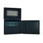 Gianmarco Venturi Men's Wallet in Genuine Leather, with Coin Pocket, Gift Box 972 — back view