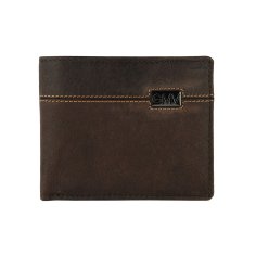 Gianmarco Venturi Men's Wallet in Genuine Leather, with Coin Pocket, Gift Box 1132