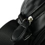 GianMarcoVenturi Men's Black Crossbody Bag With Adjustable Shoulder Strap, In Faux Leather, Multi-pocket 110-4 — view 7
