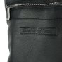 GianMarcoVenturi Black Men's Crossbody Bag With Adjustable Shoulder Strap, In Faux Leather, Multi-pocket 200 — inside