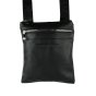 GianMarcoVenturi Black Men's Crossbody Bag With Adjustable Shoulder Strap, In Faux Leather, Multi-pocket 200 — view 7