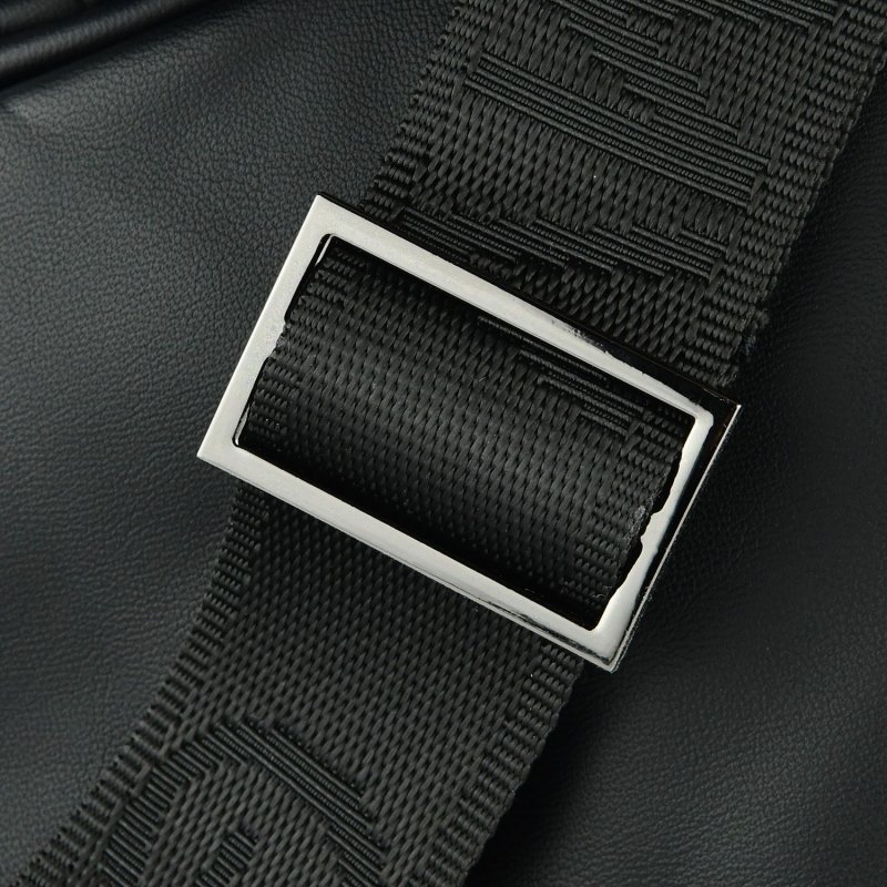 GianMarcoVenturi Bolso Bandolera para Hombre con Correa Ajustable, en Piel Sintética, Multibolsillo 850 — vista 7