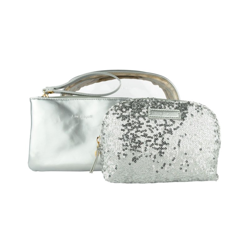 Laura Biagiotti Kosmetiktaschen-Set Damen, 3-tlg, Wasserdichter Reise-Beauty-Case, Kosmetiktasche 282 — Ansicht 25