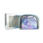 Laura Biagiotti Kosmetiktaschen-Set Damen, 3-tlg, Wasserdichter Reise-Beauty-Case, Kosmetiktasche 283 — Vorderansicht