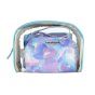 Laura Biagiotti Kosmetiktaschen-Set Damen, 3-tlg, Wasserdichter Reise-Beauty-Case, Kosmetiktasche 283 — Rückansicht