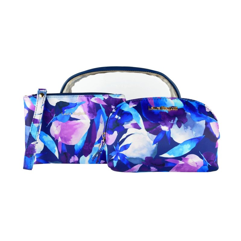 Laura Biagiotti Kosmetiktaschen-Set Damen, 3-tlg, Wasserdichter Reise-Beauty-Case, Kosmetiktasche 283 — Ansicht 9