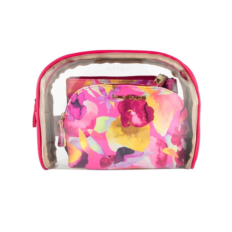 Laura Biagiotti Women's Pouch, 3-Piece Waterproof Travel Beauty Case Set, Make Up and Cosmetics Bag With Box 283 — view 19
