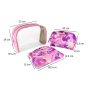 Laura Biagiotti Pochette Donna, Set 3 Pezzi Beauty Case da Viaggio Impermeabile, Borsa Make Up e Cosmetici Con Sc… — vista 28