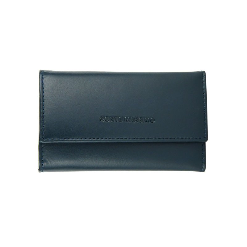 CONTE MASSIMO Slim Men's and Women's Keyring in Genuine Leather — view 14