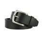 Conte Massimo Ceinture Homme en Cuir Véritable Pièce Unique, Avec Un Passant, Hauteur 4cm — vue de face