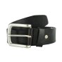 Conte Massimo Ceinture Homme en Cuir Véritable Pièce Unique, Avec Un Passant, Hauteur 4cm — vue arrière