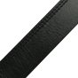 Conte Massimo Men's Genuine Leather Belt, One-Piece, One Seam, One Loop, Height 4cm — view 7