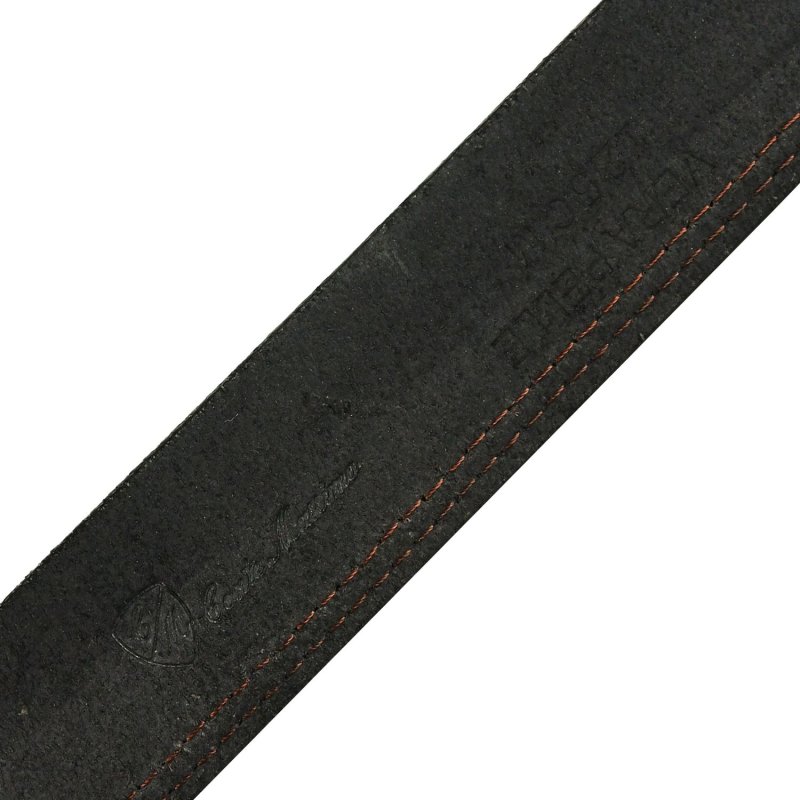 Conte Massimo Cinturón Hombre de Piel Genuina Pieza Única, Con Una Costura, Una Trabilla, Altura 4cm — vista 8