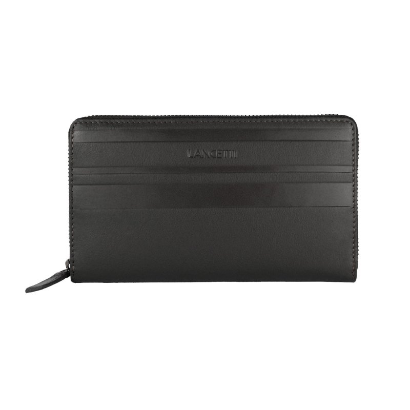 Lancetti Cartera Mujer En Piel Auténtica, Fina Con Caja De Regalo — vista 9