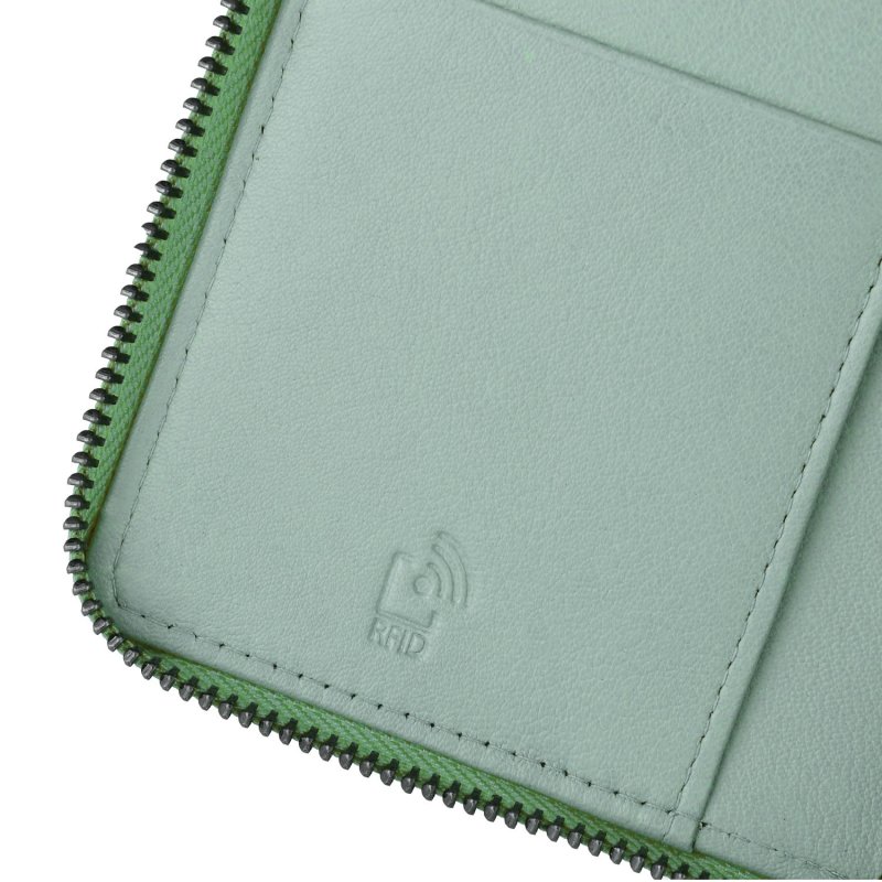 Lancetti Portefeuille Femme en Cuir Véritable, Fin, avec Boîte Cadeau — vue 22