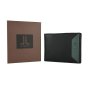 Lancetti Men's Wallet Without Window in Genuine Leather, with Coin Pocket and Box — detail