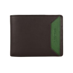 Lancetti Men's Classic Wallet in Genuine Leather, With Coin Purse and Box