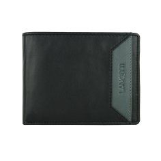 Lancetti Men's Classic Wallet in Genuine Leather, With Coin Purse and Box 2