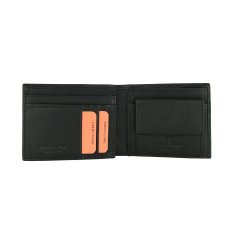 EC COVERI Portefeuille Homme en Cuir Véritable, Avec Porte-monnaie et Boîte 2