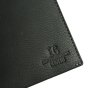 EC COVERI Portefeuille Homme en Cuir Véritable, Avec Porte-monnaie et Boîte — détail logo