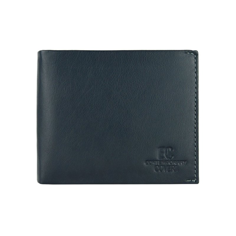 EC COVERI Men's Wallet in Genuine Leather, With Coin Purse and Box — view 17