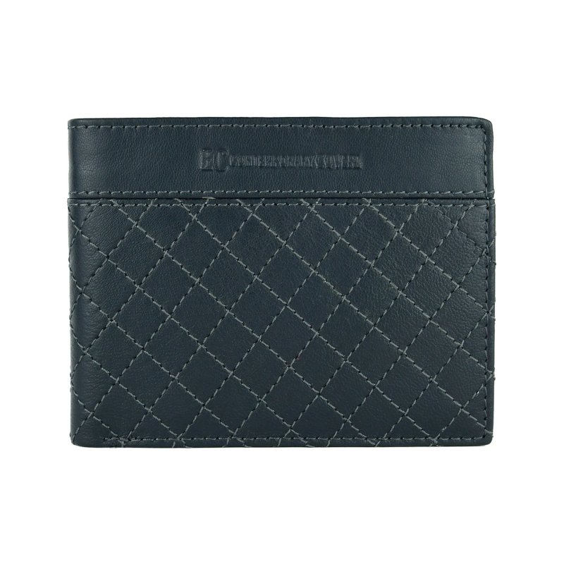 EC COVERI Men's Wallet in Genuine Leather, With Coin Purse and Box nr2