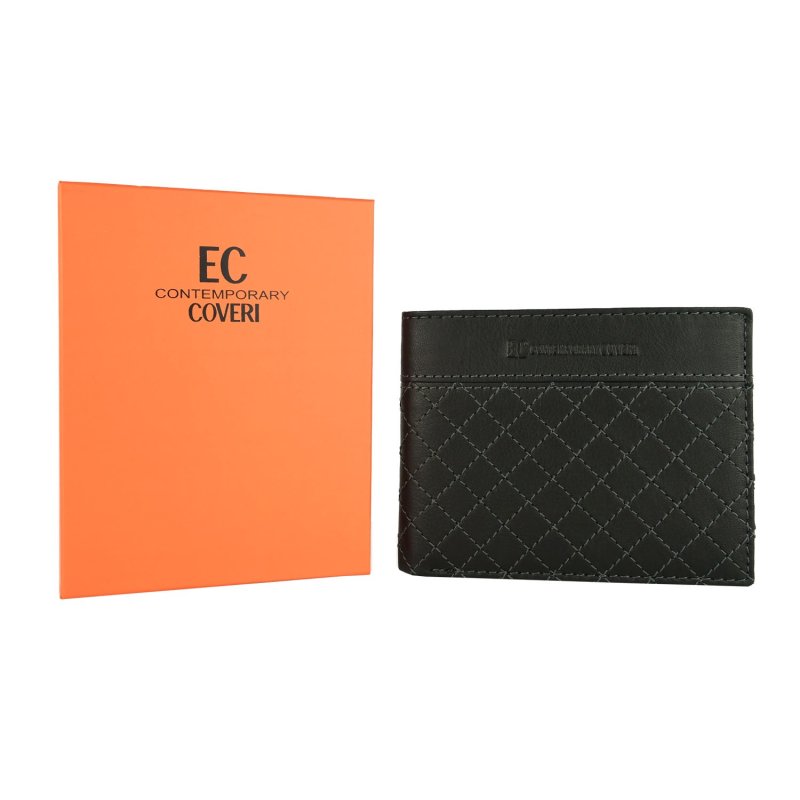 EC COVERI Cartera Hombre de Piel Auténtica, Con Monedero y Caja nº2 — vista 21