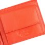Conte Massimo Men's Wallet in Genuine Leather, Handmade, With RFID Protection and Gift Box — logo detail