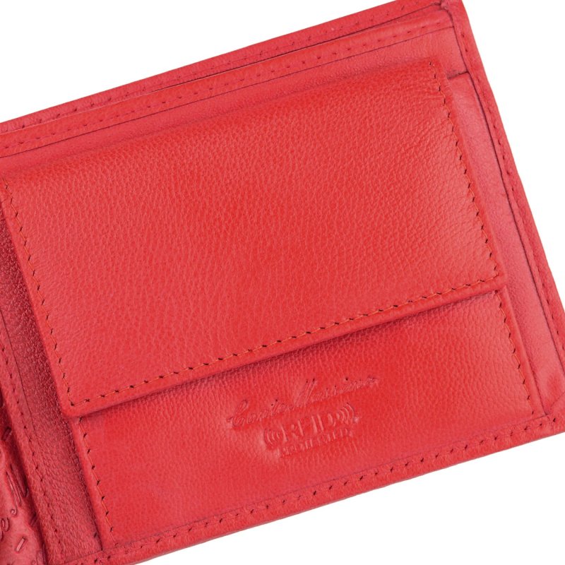 Conte Massimo Men's Wallet in Genuine Leather, Handmade, With RFID Protection and Gift Box — view 38