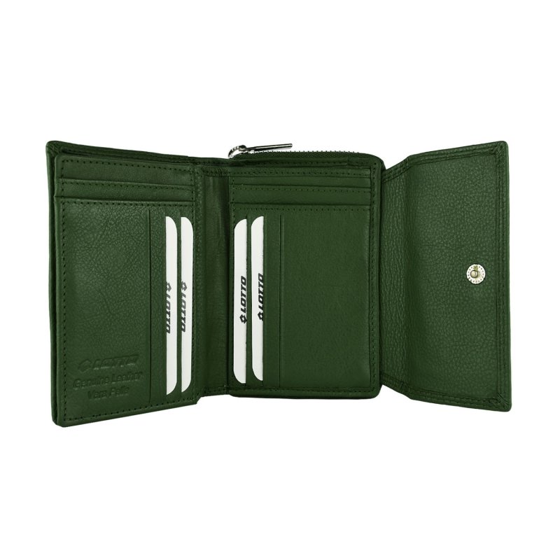Lotto Women's Wallet in Genuine Leather, Elegant and Spacious, Medium With Gift Box — view 26