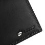 Lotto Men's Genuine Leather Wallet, Spacious, with Gift Box, No Window, with Coin Pocket — detail