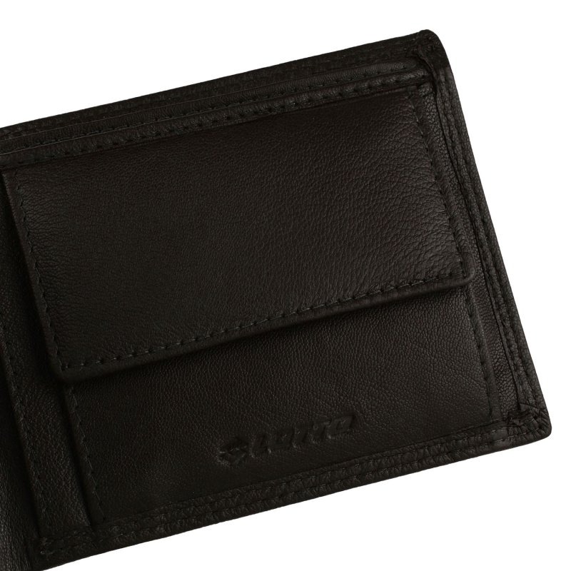 Lotto Men's Genuine Leather Wallet, Spacious, with Gift Box, No Window, with Coin Pocket — view 22