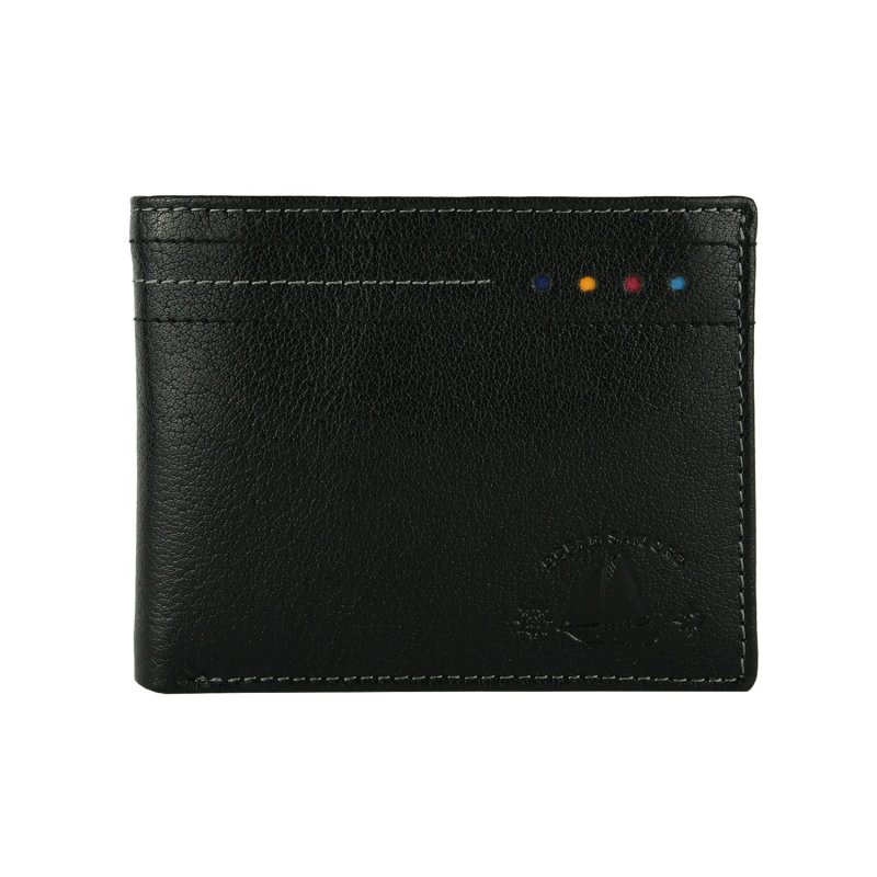 Ocean Sailors Men's Genuine Leather Wallet With Coin Pocket, With Gift Box