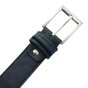 Lotto, Men's Belt with PU Outer and Leather Lining, 4 cm High, Shortenable, With Box — inside