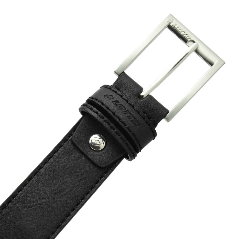 Lotto, Ceinture Homme Extérieur PU et Doublure en Cuir, Haute 4 cm Raccourcissable Avec Boîte — vue 12