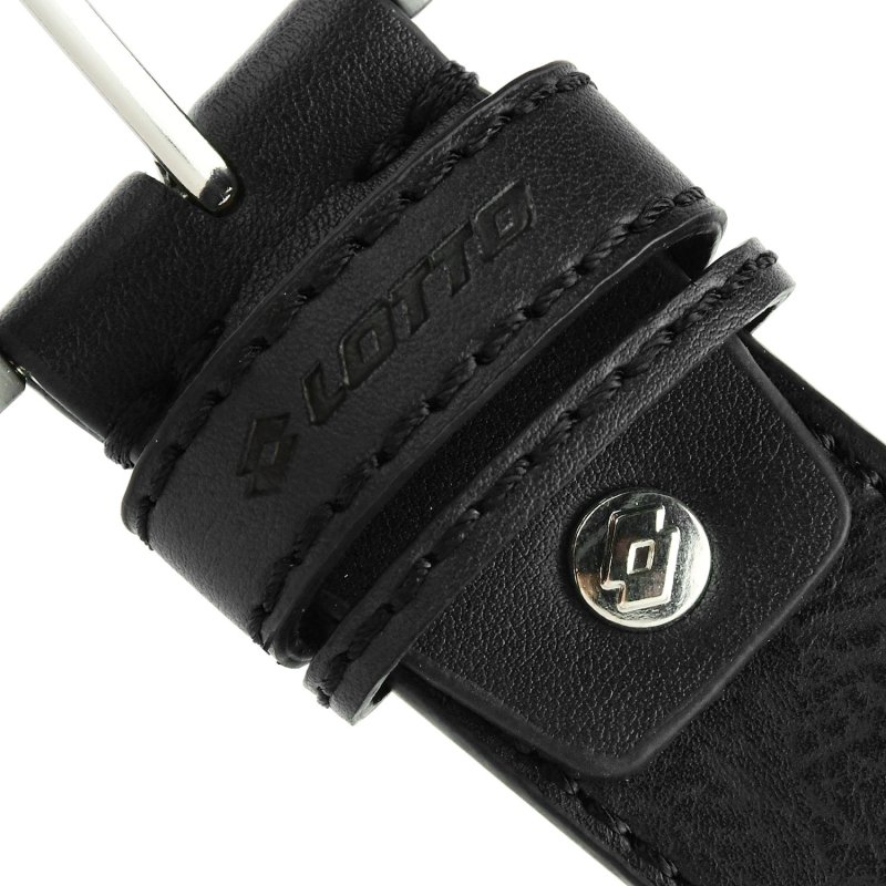 Lotto, Ceinture Homme Extérieur PU et Doublure en Cuir, Haute 4 cm Raccourcissable Avec Boîte — vue 13
