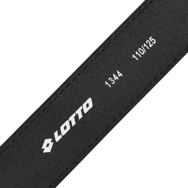 Lotto, Men's Belt with PU Outer and Leather Lining, 4 cm High, Shortenable, With Box — view 16