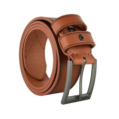Lotto, Herrengürtel mit Außenseite aus PU und Futter aus Leder, 4 cm hoch, kürzbar, mit Box