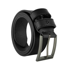 Lotto, Ceinture Homme Extérieur PU et Doublure en Cuir, Haute 4 cm Raccourcissable Avec Boîte 2