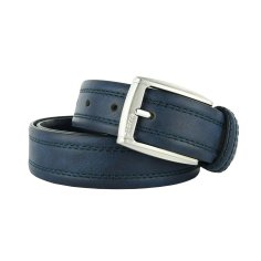 Lotto, Men's Belt with PU Outer and Leather Lining, 3.5 cm High, Shortenable, With Box 2
